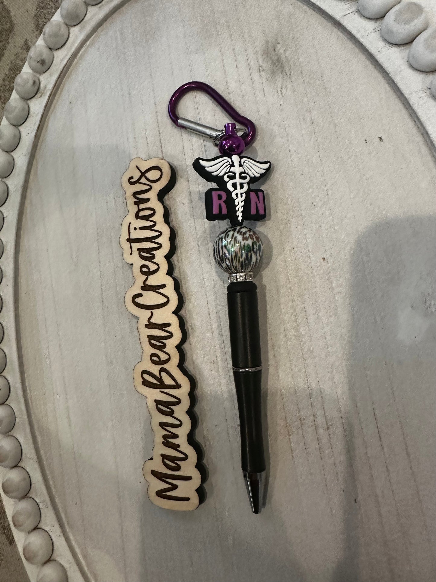 Nurse Carabiner Pen