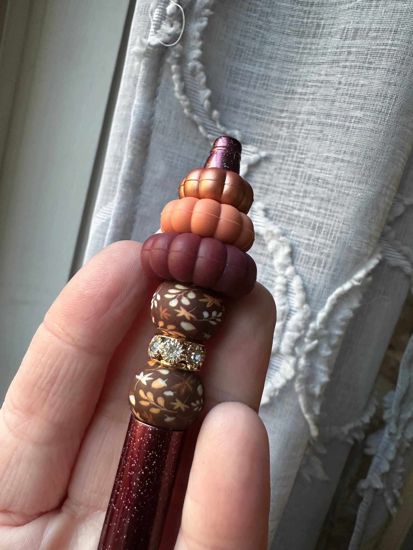 Pumpkin Silicone Custom Pen