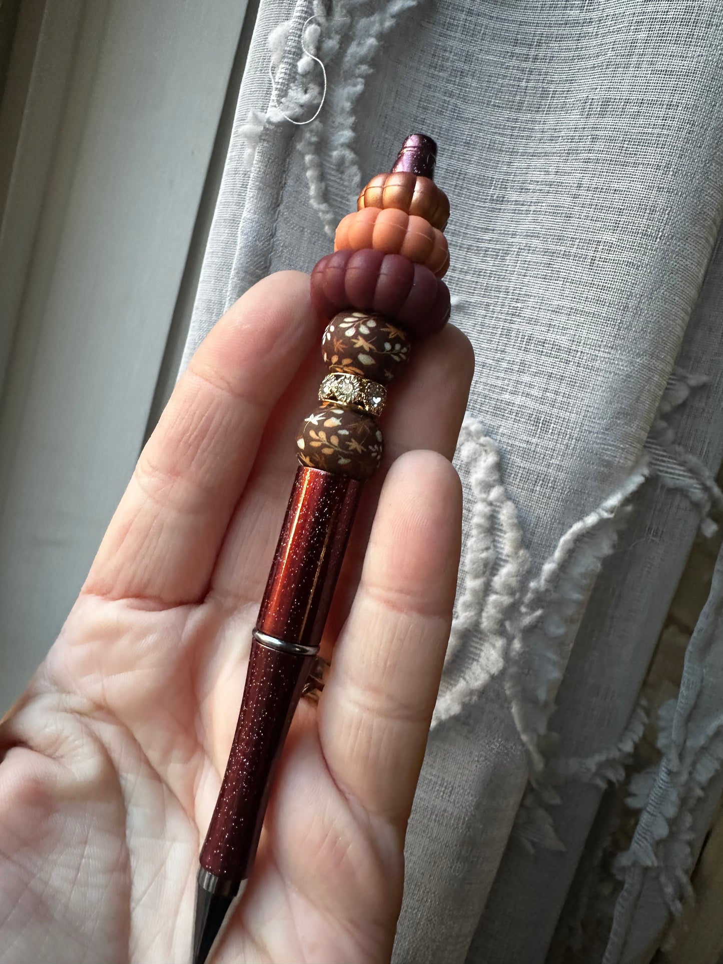 Pumpkin Silicone Custom Pen