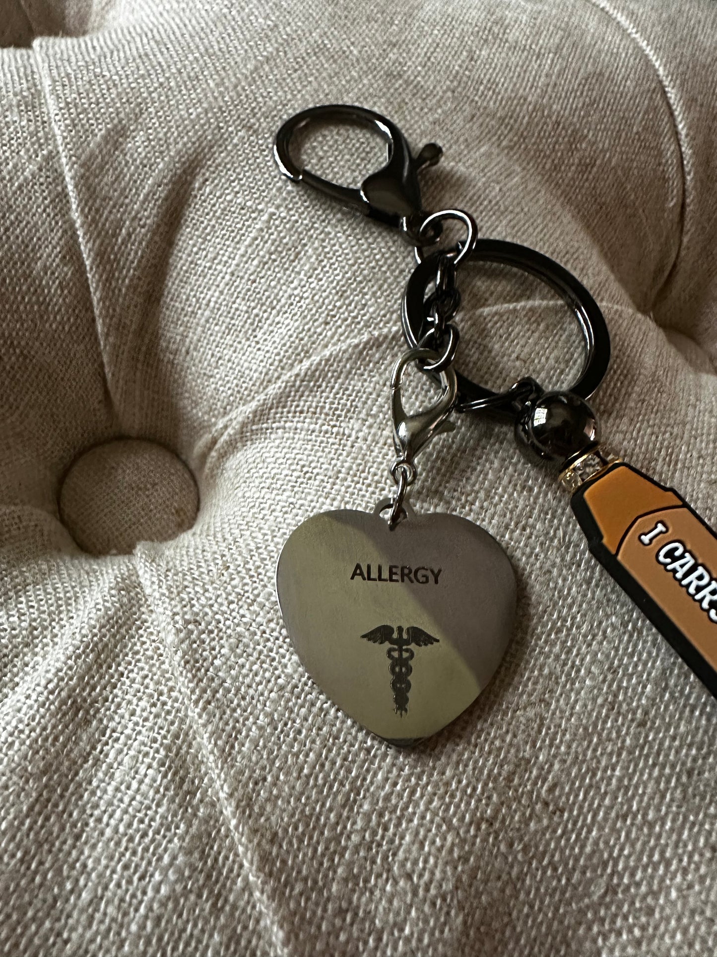 Epipen Safety Key Chain